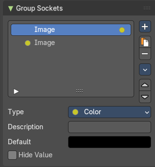 Group Sockets Panel