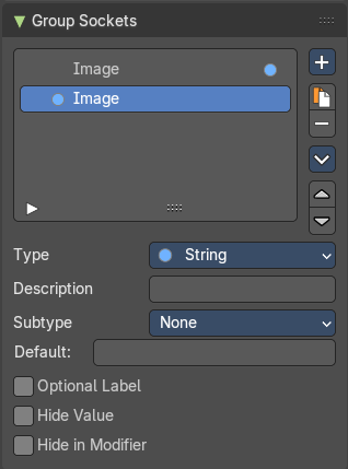 Type String