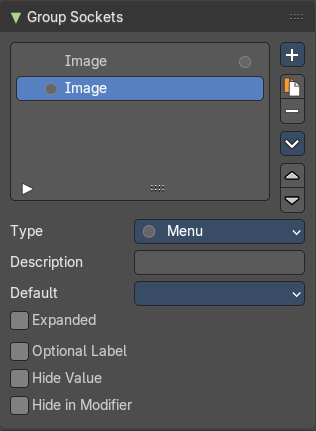 Type Menu