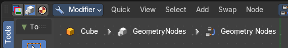 Geometry Nodes Editor