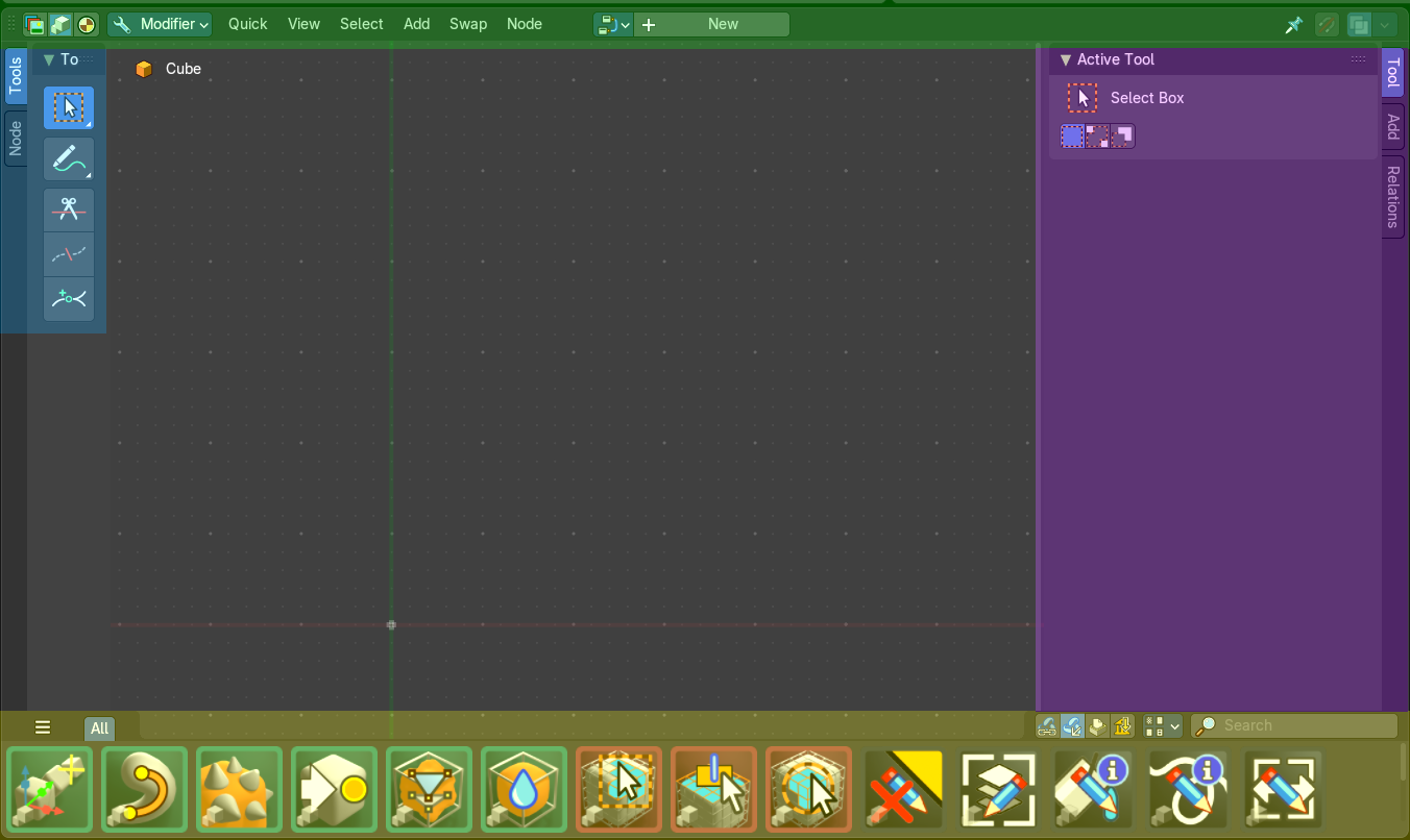 Geometry Nodes Editor