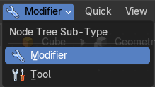 Geometry Nodes Type