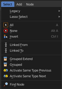 Select menu