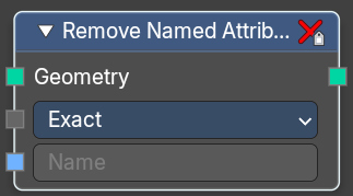 Remove Named Attribute