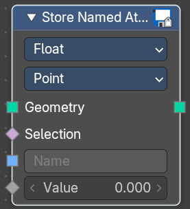 Store Named Attribute