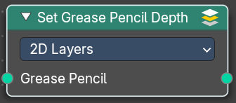 Set Grease Pencil Depth