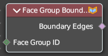 Face Group Boundaries