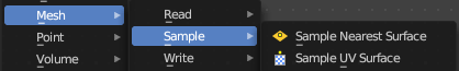 Add menu - Mesh - Sample