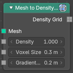 Mesh to Density Grid