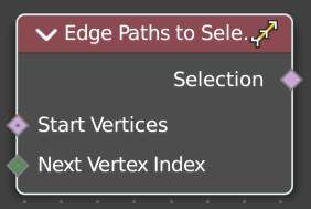 Edge Path to Selection