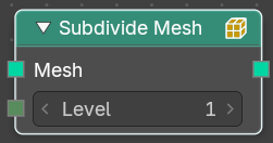 Subdivide Mesh