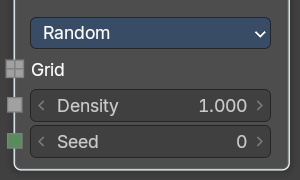 Inputs Random mode