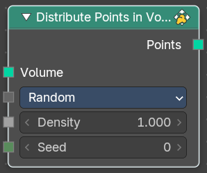 Distribute Points In Volume