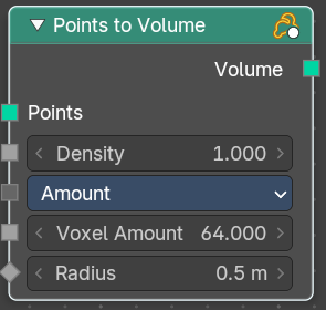 Points to Volume