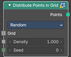 Distribute Points In Grid