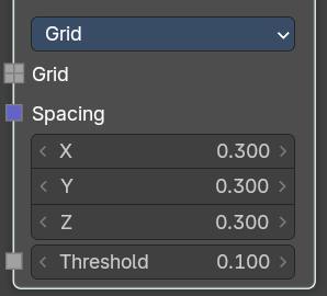 Inputs Grid mode