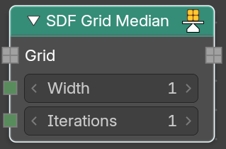 SDF Grid Median