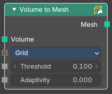 Volume to Mesh