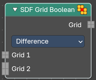 SDF Grid Boolean