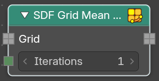 SDF Grid Mean
