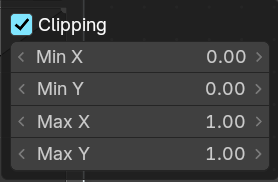 Clipping options