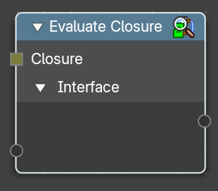 Evaluate Closure