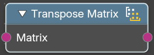 Transpose Matrix