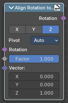 Align Rotation to Vector