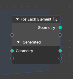 For Each Element Output