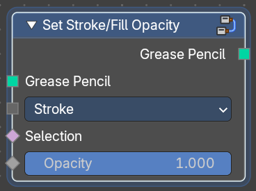 Set Stroke / Fill Opacity
