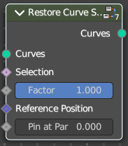 Restore Curve Segment Length