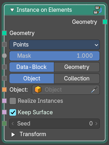 Instance on Elements