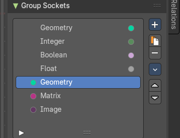 Group tab - Introduction
