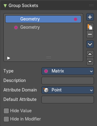 Type Matrix
