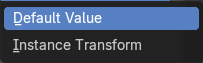 Default Input