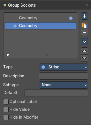 Type String