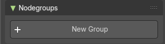 Relations tab - Nodegroups Panel