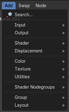 Add menu