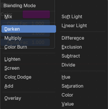 Blending Mode