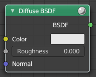 Diffuse BSDF