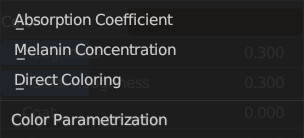 Color Parametrization