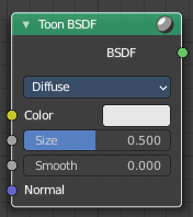 Toon BSDF