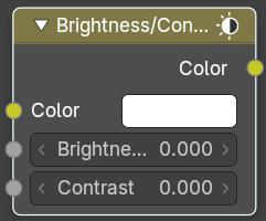Brightness/Contrast