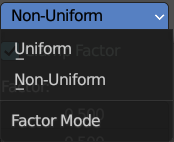 Factor mode