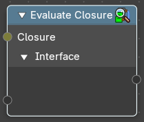 Evaluate Closure