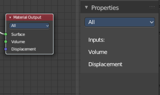 Node Tab - Properties Panel