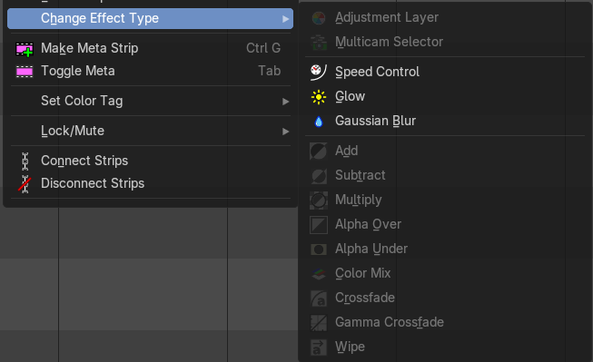 Change Effect Type