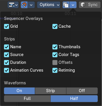 Sequencer Overlays