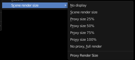 Scene Render Size