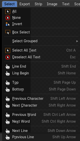 Text Select